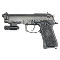 Страйкбольный пистолет WE Beretta M9A1 New (6 мм, GBB, Gas, black, WE-M012-BOX-BK)