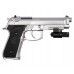 Страйкбольный пистолет WE Beretta M9A1 New (6 мм, GBB, Хром, WE-M012-BOX-SV)