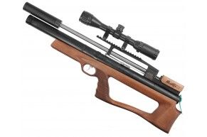 Пневматическая винтовка Дубрава Манул V7 6.35 мм (450 мм, буллпап, Бук)