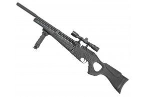 Пневматическая винтовка Hatsan Flash 101 QE Set 6.35 мм (3 Дж, насос, прицел 4x32, сошки, чехол)
