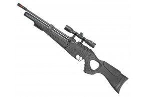 Пневматическая винтовка Hatsan Flash 101 Set 6.35 мм (3 Дж, насос, прицел 4x32, сошки, чехол, саундмодератор)
