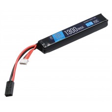 Аккумулятор BlueMax Li-Po 11.1V 1300mAh 20C Stick (20x21x128 мм, Mini Tamiya)