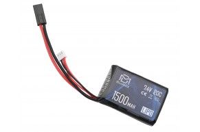 Аккумулятор BlueMax Li-Po 7.4V 1500mAh 20C Stick PEQ AN-15 (16x43x65 мм, Mini Tamiya)