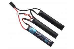 Аккумулятор BlueMax Li-Po 11.1V 1100mAh 20C Triple 3x (5.5x20x103 мм, Mini Tamiya)