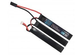 Аккумулятор BlueMax Li-Po 11.1V 2600mAh 20C Triple 3x (12.5x21x128 мм, Mini Tamiya)