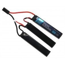 Аккумулятор BlueMax Li-Po 11.1V 3300mAh 20C Triple 3x (17x20x105 мм, Mini Tamiya)