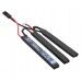 Аккумулятор BlueMax Li-Po 11.1V 1450mAh 30C Triple 3x (7.2x16.3x115 мм, Mini Tamiya) Аккумулятор BlueMax Li-Po 11.1V 1450mAh 30C Triple 3x (7.2x16.3x115 мм, Mini Tamiya)