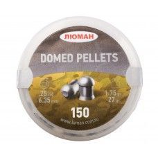 Пули пневматические Люман Domed Pellets 6.35 мм (150 шт, 1.75 г)