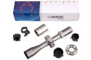 Оптический прицел Marcool ALT 4.5-18x44 SFL (MAR-150, 30 мм, HY1438-3, Silver)