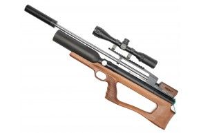 Пневматическая винтовка Дубрава Лесник Буллпап Колба 7.62 мм V7 Магнум (580 мм, дерево)