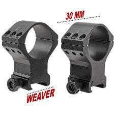 Кольца Discovery Scope Mounts (34 мм, Weaver, высокие, 6 винтов)