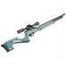 Пневматическая винтовка Reximex Lyra Turquoise Laminated 6.35 мм (3 Дж, ламинат)
