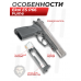 Пневматический пистолет Ekol ES P66 Fume 4.5 мм (никель, FN HP-DA)