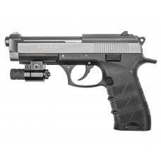 Пневматический пистолет Ekol ES P92 Fume 4.5 мм (никель, Beretta 92)