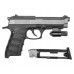 Пневматический пистолет Ekol ES P92 Fume 4.5 мм (никель, Beretta 92)