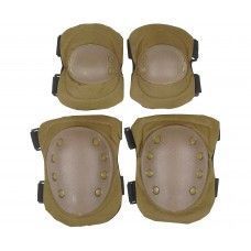 Защитный комплект Anbison Sports AS-PG0022T (Tan, наколенники, налокотники)