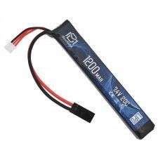 Аккумулятор BlueMax Li-Po 7.4V 1200mah 20C Stick (13.3x21x128 мм, М-серия, G36)