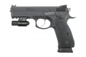 Страйкбольный пистолет KJW CZ-75 SP-01 Shadow (6 мм, GBB, Green Gas)
