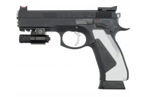Страйкбольный пистолет KJW CZ-75 SP-01 Shadow (6 мм, GBB, CO2, ACCU)