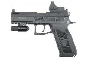 Страйкбольный пистолет KJW CZ P-09 OR (6 мм, GBB, CO2)