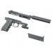 Страйкбольный пистолет KJW Beretta M9 A1 TBC (6 мм, GBB, Gas, глушитель)