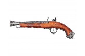 Макет пистолета кремневого Denix D7/1031G (сталь, Италия, XVIII век)