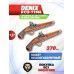 Макеты кремниевых пистолетов Denix D7/2-1196L (2 шт, латунь, Англия, XVIII век)