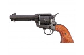 Макет Револьвера Denix Colt Peacemaker .45 D7/1186G (4.75 дюйма, 1873 г, 6 патронов, хром)