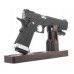 Страйкбольный пистолет KJW Colt M1911 6 Дюймов (6 мм, GBB, black, KP-06.GAS)