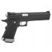 Страйкбольный пистолет KJW Colt M1911 6 Дюймов (6 мм, GBB, black, KP-06.GAS)