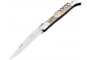 Нож складной Martinez Albainox Laguiole (MA/10697, рог буйвола, штопор)