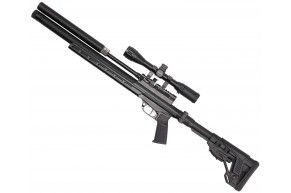 Пневматическая винтовка Jager SP Карабин 6.35 мм (400 мм, металлическая, складная, AP, AL3L)