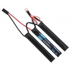 Аккумулятор BlueMAX Li-Po 11.1V 2200mAh 15C Nunchuck 3x (102x20x12 мм, Mini Tamiya)