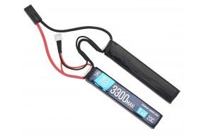Аккумулятор BlueMax Li-Po 7.4V 3300mAh 20C Nunchuck 2x (19x21x128 мм, Mini Tamiya)