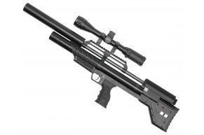 Пневматическая винтовка Krugergun Снайпер 5.5 мм Буллпап (500 мм, прямоток, пластик, резервуар 430)