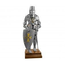 Доспехи рыцарские Art-Gladius AG/705 (Тамплиеров, 190 см, никель)