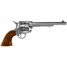 Макет револьвера Denix Colt Peacemaker .45 (D7/1107NQ, 7.5 Дюйма, 1873 г, США, никель)