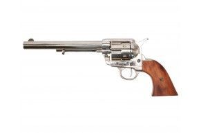 Макет револьвера Denix Colt Peacemaker .45 (D7/1107NQ, 7.5 Дюйма, 1873 г, США, никель)