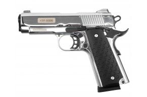 Сигнальный пистолет Курс-С К1911 Compact 5.5 мм (10ТК, Кольт, хром)