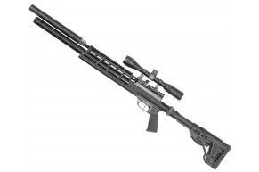 Пневматическая винтовка Jager SPR Карабин 5.5 мм (550 мм, металлическая, складная, AP)