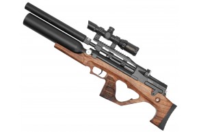 Пневматическая винтовка Jager SPR BullPup 6.35 мм (470 мм, передний взвод, AP, редуктор, колба)