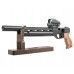 Пневматический пистолет KrugerGun Корсар 6.35 мм (d32, 240 мм, манометр, прямоток, дерево)