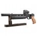 Пневматический пистолет KrugerGun Корсар 6.35 мм (d42, 240 мм, манометр, прямоток, дерево)