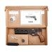 Пневматический пистолет KrugerGun Корсар 6.35 мм (D32, 180 мм, манометр, прямоток, дерево)