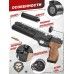 Пневматический пистолет KrugerGun Корсар 6.35 мм (D32, 180 мм, манометр, прямоток, дерево)