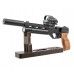 Пневматический пистолет KrugerGun Корсар 5.5 мм (d32, 180 мм, манометр, прямоток, дерево)