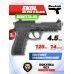 Пневматический пистолет Ekol ES P92 B Black 4.5 мм (металл, Blowback, Beretta)