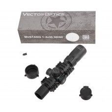 Оптический прицел Vector Optics Mustang Gen2 1-4x30 SFP IR (30 мм, подсветка)