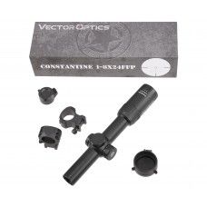Оптический прицел Vector Optics Constantine 1-8x24 FFP IR (30 мм, VOS-EHT MIL, подсветка)