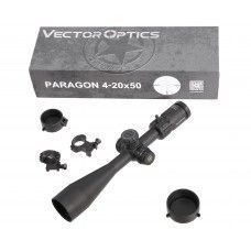 Оптический прицел Vector Optics Paragon Tactical 4-20x50 SFP IR SF (25.4 мм, подсветка)
